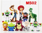 Set 10 Mô Hình Toy Story - MS02 :MADE IN CHINA
Chất liệu : Nhựa PVC an toàn 
Size cao 5 - 9cm >>> Nhỏ gọn trong lòng bàn tay
NO BOX - SP không có hộp
SP bán theo set - mã số >> Không bán lẻ
*Hiện tại sp bán tại shop quá nhiều , khách vui lòng GỌI / CHAT / NHẮN TIN để shop check hàng CÒN hay HẾT nha*