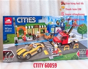 Lắp Ráp City 60059 Khu Phố Mua Sắm Street Shopping 567Pcs: Link shopee đặt hàng trực tiếp  https://shp.ee/iniyceh
 Made in China
 Chất liệu : Nhựa abs an toàn
 SP gồm 567pcs
Tất cả ảnh update có hình Logo shop đều là tự shop chụp , các bạn yên tâm nhé