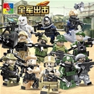 C0171 Set 12 Lính Lực Lượng Vũ Trang Hiện Đại:MADE IN CHINA
+ Hãng SX : Woma
+ Chất liệu : Nhựa abs an toàn
+ SP gồm 12 hộp lắp ráp 12 Minifigures Cảnh Sát + phụ kiện y hình