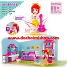 2001 Phòng Ngủ Của CHERRY :MADE IN CHINA
- Hãng SX : Enlighten 
- SP nằm trong series GIRLS 2017 của hãng 
- Hàng cao cấp đẹp lắm nha ^^
- Chất liệu : 100% nhựa ABS an toàn
- Gồm 124 miêng ráp + HD