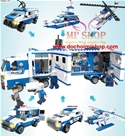 93514 Set 6 In 1 - Xe Limo Cảnh Sát:- Hàng cao cấp chính hãng Xipoo
- Chuẩn nhựa ABS an toàn
- 1 set gồm 6 hộp lắp ráp được 6 mẫu khác nhau ( xe , máy bay , tàu ) và 6 hộp có thể kết hợp thành 1 xe limo cảnh sát 
- Gồm 1.040 miếng ráp
