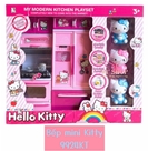 Bếp Mini Hello Kitty 9924KT:MADE IN CHINA
+ Hãng SX : ĐCN
+ Chất liệu : Nhựa abs abs an toàn 
+ Sp gồm 2 gian bếp & tủ lạnh kèm 3 mô hình Kitty