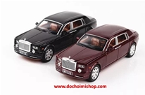 1:24 ROLLS ROYCE PHANTOM:MADE IN CHINA
Hãng SX : ĐCN 
Chất liệu : hợp kim + nhựa + cao su
Sp xe có nhiều màu 
Tỷ lệ 1:24 ( dài 20.5cm ) - xem thêm size sp ở ảnh bên dưới
Xe mô hình nhỏ gọn trong tầm tay
Xe CÓ : đèn / âm thanh / kéo trớn / mở cửa
Xe KHÔNG : chạy tự động / điều khiển 
FULL BOX
*** SL có hạn . Sp có thể bán hết hàng rất nhanh . Các bạn vui lòng liên hệ check hàng / kiểm tra hàng còn hay hết nhé *