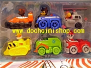 HẾT-----Set 6 Mô Hình Đội Chó Cứu Hộ 03:- 1 set gồm 6 mẫu Xe Chó Cứu hộ 
- Made in China
- Chất liệu : Nhựa cứng 
- SP nhỏ gọn trong lòng bàn tay . Mô Hình . Không có dùng pin hay điều khiển