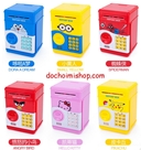 Két Sắt Nhựa Nhiều Mẫu Kitty Doraemon Spiderman:MADE IN CHINA
+ Chất liệu : Nhựa ABS an toàn
+ Sp có nhiều mẫu chọn lựa ạ , các bạn liên hệ shop để shop kiểm tra màu - mẫu có sẵn nha
+ SP có dùng pin : có đèn & âm thanh , tự động nuốt tiền giấy , có password bảo mật