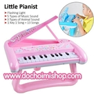Set Đàn MINI Hồng - Little Pianist:Made in China 

- Chất liệu : Nhựa ABS an toàn

- Sp dùng pin 2A

- Size mini nhỏ gọn - dễ tháo lắp



