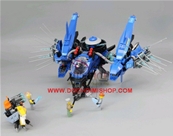 Bela 10721 Máy Bay Tia Chớp Của JAY:HÃNG SX : LELE - Made in China
100% nhựa ABS an toàn
SP gồm 912 miếng ráp + hướng dẫn