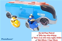 Xe Tải + 2 Xe Chú Chó Paw Patrol:Made in China
+ Hãng SX : ĐCN
+ Chất liệu : Nhựa abs an toàn
+ Sp xe màu xanh , nhựa đẹp , quà tặng đáng yêu cho các bé fan của phim hoạt hình Paw Patrol đây nè ba mẹ ơi ^^
+ Ảnh shop tự chụp & edit