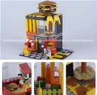 601021 Cửa Hàng Fastfood Mc Donald:MADE IN CHINA
+ Hãng SX : Sembo Block
+ Chất liệu : Nhựa abs an toàn
+ SP gồm 274 miếng ráp kèm sách hướng dẫn