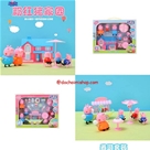 Xe Kem Mini GĐ Heo Peppa:MADE IN CHINA
+ Hãng SX : ĐCN
+ Chất  liệu : Nhựa abs an toàn
+ Sp có 2 mẫu chọn lựa : Mẫu Nhà >> 1 ngôi nhà + 4 nhân vật gđ heo peppa / Mẫu Xe kem >>> xe kem + gđ Heo