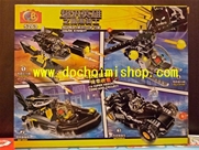 Lắp Ráp 5263 Batman 4In1 :- Made in China
- Chất liệu : Nhựa ABS an toàn 
- Sp là 1 set gồm 4 bộp là 4 kiểu Máy bay phản lực + Xe Batmobile + Trực Thăng + Tàu ngầm và kèm thêm các Mini như ảnh