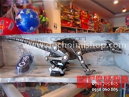 KHỦNG LONG ĐK XÁM LỚN:R/C FIRE DRAGON
1. Khủng long có thể di chuyển tới / lui , trái/phải , chạy , đầu chuyển động (xem clip) , đuôi chuyển động , miệng phun lửa , cắn .