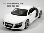 AUDI R8 WHITE (HẾT):AUDI R8 
TỶ LỆ 1:24
HÃNG : MAISTO
MÀU : WHITE
GIÁ : Vui lòng gọi