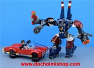 Bela 10674 Iron Man Vs Người Máy Detroit Steel:MADE IN CHINA 
- Hãng SX : SY 
- Chất liệu : 100% nhựa ABS an toàn
- SP gồm 417 miếng ráp +HD