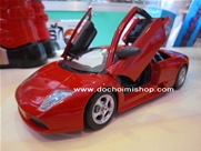 LAMBORGHINI MURCIELAGO (HẾT):LAMBORGHINI 
MURCIELAGO
TỶ LỆ 1:24
HÃNG : MAISTO
MÀU : RED
GIÁ :380.000Đ