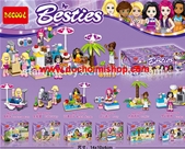 HẾT HÀNG------Set Friends Decool Besties 6 In 1:MADE IN CHINA
Hãng SX : DECOOL
Chất liệu : 100% nhựa ABS an toàn
Sp là 1 set gồm 6 box là 6 kiểu lắp ráp khác nhau dành cho bé gái dáng yêu