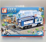 LB576 Xe Cảnh Sát Bắt Cướp:MADE IN CHINA
+ Hãng SX : ĐCN
+ Chất liệu : Nhựa abs an toàn
+ SP gồm 402 miếng ráp kèm sách HD