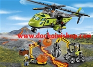02004/ BELA 10640 Trực Thăng Thăng Khai Thác Núi Lửa:- Hãng SX : Lepin - China
- Chất liệu : Nhựa ABS an toàn
- Sp gồm 356 miếng ráp kèm HD