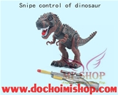 Khủng Long Tyrannosaurus Rex + Súng :- Made in China

- Chất liệu : Nhựa cao cấp 

- SP gồm 1 Khủng Long + 1 Súng Pin ( remote ) + Tặng pin 

- Chức năng : Bắn vào lưng >>> KL đi tới / Bắn vào đầu >>> KL đứng lại






