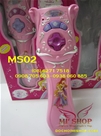 HÊT HÀNG:HỘP MICRO STAR 02
Màu :  Hồng phấn
Bộ micro có âm thanh , tiếng trống , micro , demo , volum lớn nhỏ