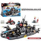 SY102447 Tàu Cảnh Sát SWAT:MADE IN CHINA
Hãng SX : SY Sembo
Chất liệu : 100% nhựa abs an toàn
SP gồm 769 miếng ráp kèm Hướng dẫn