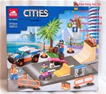 Lắp Ráp City 60053 Công Viên Lướt Ván 217Pcs Skate Park: Link shopee đặt hàng trực tiếp  https://shp.ee/iniyceh
 Made in China
 Chất liệu : Nhựa abs an toàn
 SP gồm 217pcs
Tất cả ảnh update có hình Logo shop đều là tự shop chụp , các bạn yên tâm nhé