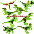 Lắp Ráp Set 8 Khủng Long Dạ Quang 77010:- Hàng cao cấp chính hãng YG
- Chuẩn nhựa ABS an toàn
- 1 set gồm 8 khủng long màu xanh dạ quang
