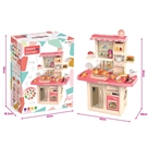 Đồ Chơi Bếp Nấu Ăn Dream Kitchen 688-8 Cao 84Cm:MADE IN CHINA 
Hãng SX : DCN
Chất liệu 100% nhựa abs an toàn 
SP bếp tự lắp ráp , kèm nhiều phụ kiện
Có kèm Hướng dẫn lắp ráp 
Bếp cao 84 - dài 64 - rộng 38cm ( Khách dựa vào số đo shop cung cấp mà tự ước lượng cho bé ở nhà chơi giúp shop nhé ạ )
Sp màu hồng  
Gía SP & số lượng SP sẽ được cập nhật mỗi ngày tại >>> Link shopee : https://shope.ee/8KB2R9NzVJ