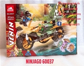 Lắp Ráp Ninjago 60037 Xe Địa Hình Rừng Xanh Lloyd's Jungle Chopper Bike 201Pcs: Link shopee đặt hàng trực tiếp  https://shp.ee/iniyceh
 Made in China
 Chất liệu : Nhựa abs an toàn
 SP gồm 207pcs
Tất cả ảnh update có hình Logo shop đều là tự shop chụp , các bạn yên tâm nhé