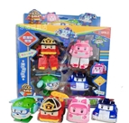 Set 4 Mô Hình Poli & Các Bạn Biến Hình:
Chất liệu : Nhựa ABS an toàn cho trẻ em.
Xuất xứ Trung Quốc
 
Bộ sản phẩm gồm các bạn : Poli Policecar, Helly Helicopter, Amber Ambulance, Roy Firetruck