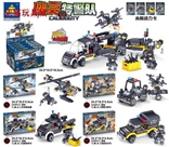 Kazi 82025 Set 4IN1 Xe Đặc Nhiệm SWAT:MADE IN CHINA
Hãng SX : KAZI
Chất liệu 100% nhựa ABS an toàn
Sp là 1 SET GỒM 4 HỘP lắp ráp 4 kiểu XE / TÀU / MÁY BAY khác nhau >>> 5IN1 sáng tạo >>> Kết hợp sẽ lắp được 1 kiểu XE MỚI