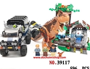 HẾT----Bela 10926 /Lele 39117 Trốn Chạy Khủng Long T-Rex:MADE IN CHINA
Hãng SX : Lele
Chất liệu 100% nhựa abs an toàn
SP gồm 596 miếng ráp kèm hướng dẫn