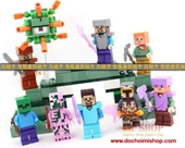 HẾT-----DLP9049 Set 8 IN 1 Minecraft 2017:MADE IN CHINA
Hãng SX : DLP
Chất liệu : 100% nhựa ABS an toàn
SP là 1 set gồm 8 box là 8 mini trong game Minecraft >>> kết hợp 8 hộp là các mảnh nhỏ còn lại sẽ ráp ra full ảnh nhé ^^