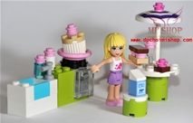 10123 Stephanie Làm Bánh - 47 Miếng Ráp :Hãng SX : Bela 



Sp Fake hãng Lego . Giống đến 99% 



Chất liệu : Nhựa ABS - an toàn tuyệt đối 