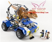 79095 Cuộc Săn Bắt Khủng Long T-Rex ( 538 Miếng Ráp ):+ Hãng SX : Lele ( TQ ) 
+ Chất liệu : Nhựa ABS 
an toàn cho trẻ em 
+ SP gồm 538 miếng ráp + HD