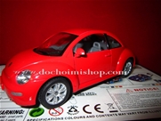 VW NEW BEETLE 1:24 KINSMART:MÔ HÌNH
VW NEW BEETLE
HÃNG SX : KINSMART
TỶ LỆ 1:24
MÀU XANH - ĐỎ
GIÁ :249.000 VND