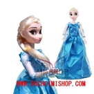 Búp Bê Nữ Hoàng ELSA - FROZEN :MADE IN CHINA 
- Chất liệu : Nhựa ABS + Vải 
- Giá hộp lẻ : 70.000Đ . Giá hộp set ( ANNA + ELSA ) 120.000Đ