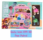 Quầy Kem Đội Chó Cứu Hộ:MADE IN CHINA
+ Hãng SX : ĐCN
+ Chất liệu : Nhựa abs an toàn
+ SP gốm 1 quầy kem tự lắp ráp ( đơn giản ạ ) + kèm 2 chú chó cứu hộ ( mẫu ngẫu nhiên )