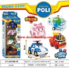Set 4 Mô Hình POLI & Các Bạn:MADE IN CHINA
+ Chất liệu : Nhựa ABS
+ Sp là 1 set gồm 4 chiếc xe trong hoạt hình POLI & CÁC BẠN
+ Loại này Không biến hình được  nha cb
