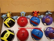 Set 8 Pokemon Balls 03:- 1 set gồm 8 quả cầu Pokemon + 8 Pokemon ( bất kì )

- Quả cầu nhựa cứng ~ Pokemon nhựa PVC  

- Không bán lẻ




