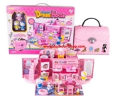 Bộ Valy Dream House Kitty - 2 Kiểu:MADE N CHINA
Chất liệu : Nhựa abs
1 set gồm 1 valy nhựa , bên trong là 1 ngôi nhà trong mơ xinh xắn , kèm 3 bé Kitty ( như hình )