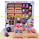 Lớp Học Heo Peppa 02: 
MADE IN CHINA
+ Hãng SX : ĐCN
+ Chất liệu : Nhựa abs an toàn
+ SP gồm 10 mô hình nhân vật Heo Peppa + 4 bộ bàn ghế + bảng