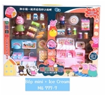 Bếp + Quầy Kem Mini Heo Peppa 777-7:MADE IN CHINA
+ Hãng SX : ĐCN
+ Chất liệu : Nhựa abs an toàn
+ SP size mini nhỏ xinh , có nhân vật nhựa , bếp , quầy kem , phụ kiện ... ảnh thật shop tự chụp