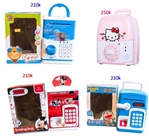 Két Đựng Tiền Có Pass - Vân Tay:MADE IN CHINA 
+ Hãng SX : ĐCN
+ Chất liệu : Nhựa abs an toàn
+ Ảnh thật shop chụp , đồng giá 210k , riêng mẫu Kitty giá cao hơn 250k ạ