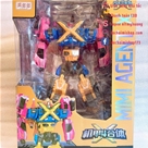 Robot Agent X 4In1 Miniforce Biệt Đội Siêu Nhân Nhí Mã 2015:MADE IN CHINA
+ Hãng SX : ĐCN
+ Chất liệu : Nhựa abs an toàn
+ SP gồm 1 Robot cao khoảng 30cm , có thể tách rời 4 Robot nhỏ biến hình
+ Xem thêm ảnh & đặt hàng nhanh chóng , khách hàng vui lòng vào shopee - search tên shop nltmyhuong nhé