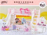 Phòng Ngủ Giường 2 Tầng Thỏ:MADE IN CHINA
+ Hãng SX : YASINI
+ Chất liệu : Nhựa abs an toàn
+ SP full box siêu đáng yêu , là món quà xinh xắn dành cho các bé gái