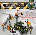 Enlighten 1712 Trạm Sửa Chữa Xe Quân Sự:- Hàng cao cấp chính hãng Enlighten
- Chuẩn nhựa ABS an toàn
- SP gồm 396miếng ráp kèm HD