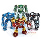 76021 Iron Man Hulkbuster MK85 MK30 MK26 MK34:
MADE IN CHINA
+ Hãng SX : LY
+ Chất liệu : Nhựa abs an toàn
+ SP có 4 mẫu chọn lựa , mỗi mẩu > 345 pcs 
+ Giá này là GIÁ BÁN LẺ 1 HỘP
