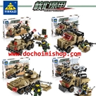 Set 4 Xe Chiến Cực Ngầu KY7702:MADE IN CHINA
Hãng SX :KAZI
Chất liệu : 100% Nhựa ABS an toàn
SP là 1 set 4 hộp gồm 4 mẫu Xe Chiến cực ngầu . Giá quá mềm , khách nhanh tay nhé . SL cực ít