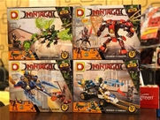 DLP902 Set 4 Box Ninja Movie 2017:MADE IN CHINA
Hãng SX : DLP
Chất liệu : 100% nhựa ABS an toàn
SP là 1 set 4 hộp lắp ráp Ninja như hình ^^